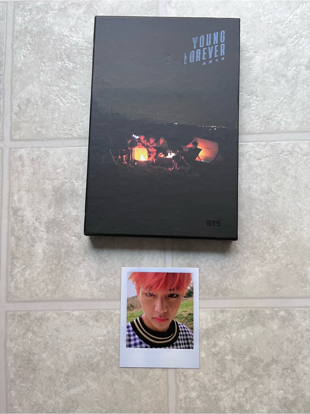 BTS Young Forever Night Version V Photocard